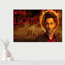 Custom Lucifer Canvas Painting Home Room Wall Decoration Canvas Posters And Decoration Pictures 2024 - buy cheap