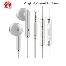 Original Huawei AM116 Earphone 3.5MM Metal With Wired Mic Volume Control For Huawei P7 P8 P9 Lite P10 Plus Honor 30S 9X 8X V8 6X 2024 - buy cheap