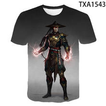 New Summer Style Mortal Kombat 3D Print T Shirt Men Women Tops Fashion Short Sleeve T-shirt Streetwear Cool Boy Girl Game MK Tee 2024 - buy cheap