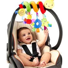 Infant Baby Cute Activity Cartoon Stroller Crib Pram Spiral Rattle Comforter Doll Toy Baby Colorful Toy New 2024 - buy cheap