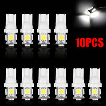 Bombillas LED superbrillantes para Interior de coche, luz de lectura, marcador, T10 W5W, 168, 194, 10 Uds. 2024 - compra barato