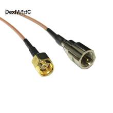 1PC  New SMA Male Plug to FME Male  Connector RG178 Coaxial Cable 15CM/50CM/100CM Adapter Pigtail 2024 - buy cheap