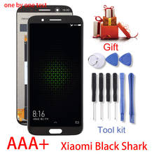 Tela lcd para xiaomi black shark, 5.99 polegadas, qualidade aaa, exibição, touch screen, digitalizador, montagem, xiaomi blackshark segunda peça 2024 - compre barato