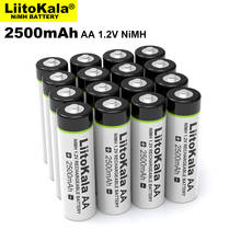 NEW Liitokala 1.2V AA 2500mAh Ni-MH Rechargeable battery aa for Temperature gun remote control mouse toy batteries 2024 - buy cheap