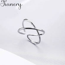 JIANERY Trendy Silver Color Cross Rings For Women Wedding Men Jewelry Finger Rings Wholesale 2024 - buy cheap