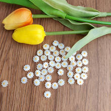 10pcs/lot 2021 New Natural Sunflower Cut Mother Pearl Shell Flower Daisy Cut Mother Pearl for DIY Jewelry for Brooch 2024 - buy cheap