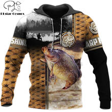 PLstar Cosmos New Fisherman fisher Fishing Art Harajuku casual Tracksuit Funny 3D Print Hoodies/Pullover/Jacket/Men Women-64 2024 - buy cheap