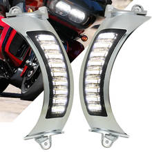 For 2015-2020 Road Glide Motorcycle Lamp New for Road Glide Front Led Turn Signal Light with White DRL Led Turn Signal Lights 2024 - buy cheap