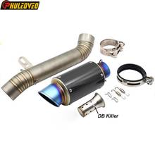 For Aprilia RSV4 2012-2015 Motorcycle Exhaust Muffler System Link Pipe Carbon Fiber Muffler Escape Mid Pipe for Aprilia RSV4 2024 - buy cheap