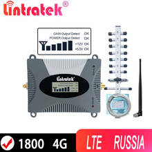 Lintratek 4G сотовый ретранслятор 1800 LTE 4G-усилитель сигнала Интернета для диапазона данных 3 1800 МГц 2G усилитель для мобильных телефонов с Россией 2024 - купить недорого