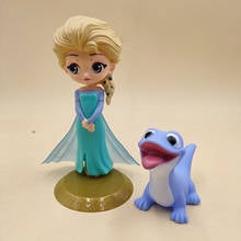 Disney Frozen 2 Elsa Anna Bruni Princess Anime Figure Doll Snowman Elsa PVC Anime Cartoon Model Toy Children Kids Gift 2024 - buy cheap