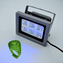Geeetech-lâmpada de cura fotossensível para impressora 3d, uv, led, 405nm, 60w, potência de nm, sla/dlp 2024 - compre barato