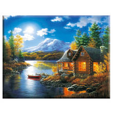 5D DIY Diamond Painting Cross Stitch Embroidery House Nature Scenery Picture Full Rhinestones Needlework Home Decor 2024 - buy cheap