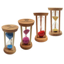 MagiDeal 10 Minutes Wooden Sandglass Hourglass Sand Timer for Classroom Teaching Kitchen Cooking 2024 - buy cheap