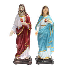 Decoração para casa ícone da virgem maria, religioso cristão, decoração de jesus, católico, religioso, estátua, religioso, boneco 2024 - compre barato
