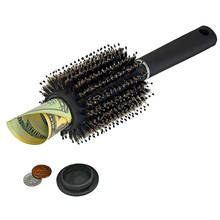 Hidden Safes Hair Brush Style Secret Safe box for Hide Secret Money Valuables With Removable Lid 2024 - buy cheap