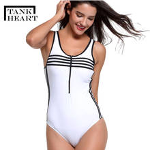 New White swimsuit plus size swimwear Um pedaço Swimsuit mulheres sexy badpak One-piece ternos monokini fatos de banho das mulheres nadar terno 2024 - compre barato