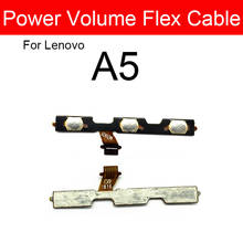 Power on fora do cabo flexível para lenovo a5 interruptor de ligar/desligar botão flex fita cabo volume para baixo para cima controle botão substituição reparação 2024 - compre barato
