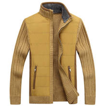 Men Sweaters Winter Warm Fleece Knitted Sweater Autumn Jackets Cardigan Coats Male Clothing Casual Knitwear SA848 2024 - buy cheap
