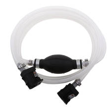 Boat 8mm 5/16' Gas Hose Fuel Line Assembly Primer Bulb with Connector White 2024 - buy cheap