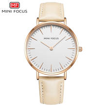 MINI FOCUS Women's Watches 2020 Luxury Simple Classic Quartz Watches Women Ladies Leather Strap Waterproof Wristwatch Girls 0318 2024 - buy cheap