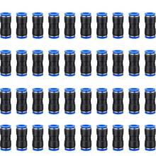 Hot 100Pcs PU Pneumatic Fittings 2-Way Straight Connector Quick Release Pneumatic Connectors Air Line Fittings for 6mm Tube 2024 - buy cheap