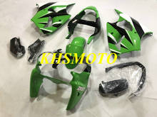 Injection mold Fairing kit for KAWASAKI Ninja ZX6R 636 00 01 02 ZX 6R 2000 2001 2002 ABS Green black Fairings set+gifts KG18 2024 - buy cheap