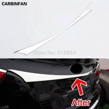  Stainless Steel Rear Trunk Lid Cover Trim Rear Boot Door Moulding For 2010 2011 2012 Hyundai TUCSON IX35 2024 - buy cheap