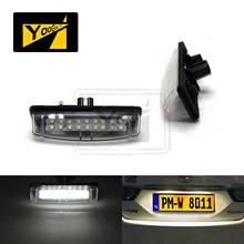 YaaGoo For Toyota For Lexus RX IS ES GS Camry Aurion Avensis Verso Prius Previa-Acr50 GSR50 LED License Plate Light 2024 - buy cheap