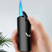 2020 New Gas Lighter Cigarette Cigar Lighter Grinding Jet Gasoline Lighter Butane Metal Turbo Torch Lighter Gadgets for Men 2024 - buy cheap