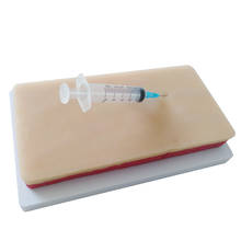 New Human Skin Silicone Model Pad Medical Suture Training Student Nurse Practice 2024 - buy cheap