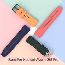 Official Silicone Bracelet For Huawei Watch Gt2 Pro Watch Band For Huawei Watch Gt2 Pro Wrist Band Strap For Huawei Gt2 Pro New 2024 - buy cheap