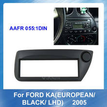 2 din Radio Fascia for FORD KA 2005 EUROPEAN BLACK RHD Right Wheel Stereo Audio Panel Mount Installation Dash Kit Frame Adapter 2024 - buy cheap