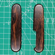 1 Pair Handmade Streblussp. wood Handle Scales for 91mm Victorinox Swiss Army Knife EDC Mod 2024 - buy cheap