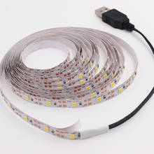 RGB LED Strip Light 2835 DC 5V Ribbon Waterproof/No Waterproof Flexible LED Diode Tape 60LEDs/m 5M LED Strip for Home Decoration 2024 - buy cheap