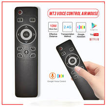 Air Mouse 2.4G USB Wireless Smart Voice Remote Control Air Mouse Infrared Gyroscope Supports Google Voice for Android TV BOX PC 2024 - buy cheap