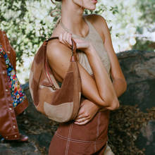 Сумка бренда Tide сумка-полумесяц, 2020, женская сумка через плечо, в форме багета 2024 - купить недорого