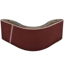 Bandas de lijado de grano 400, almohadillas de pulido de 100x915mm para herramientas de lijadora de trabajo de madera y Metal, 6 uds. 2024 - compra barato