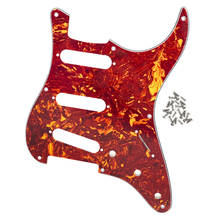 NEW 8 Holes Vintage Pickguard SSS ST Guitar Scratch Plate with Screws for ST Guitar Parts Accessories 2024 - buy cheap