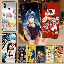 Kuroko-funda de teléfono de alta calidad para Xiaomi Redmi note 7, 8, 9 t, k30, max3, 9 s, 10 pro lite, No Basket, Taiga Daik, anime 2024 - compra barato