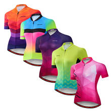 Jpojpo camisa de ciclismo feminina, camiseta para ciclismo de verão de secagem rápida, respirável, roupa esportiva para mountain bike, tops, ciclismo 2024 - compre barato