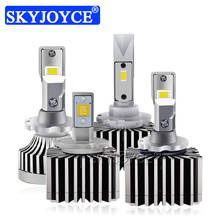 Skyjoyce-balastro hid para led, farol automotivo sem erro, luz branca, 6000k, série d, d1s, d3s, d4s, d5s, d8s, d2s 2024 - compre barato