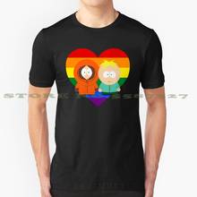 Camiseta blanca y negra de conejo para hombres y mujeres, camisa de conejito, Travis mccoranor, Travis, Butters, Stotch, Butters, Rainbow Love 2024 - compra barato