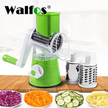 WALFOS Manual Vegetable Cutter Slicer Multifunctional Round Mandoline Slicer Potato Cheese Kitchen Gadgets Kitchen Accessories 2024 - buy cheap