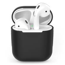 Soft Silicone Case For Airpods 1/2 Protective Bluetooth Wireless Earphone Cover For Apple Airpods 2 1 Air Pods Charging Box Bags 2024 - buy cheap