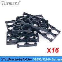 32650 32700 Battery 2*3 Holder Bracket Cell Safety Anti Vibration Plastic Brackets For 32650 32700 Battery Pack 16Pieces Turmera 2024 - buy cheap