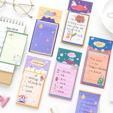 30 Pages /Pack Starry Planet Series Memo Pad Paper Notepad Kid Gift School Office Supply Student Stationery 2024 - buy cheap