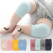 New Cotton Summer Baby Knee Pads Kids Infant Toddles Leg Warmers Anti Slip Crawl Knee Protector 1 Pair 5Color Hot Sale 2024 - buy cheap