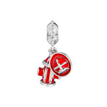 Firefighter Essentials Dangle Charm Vintage Beads Silver 925 original Fits European Woman Bracelets DIY Beads For Jewelry Making 2024 - buy cheap