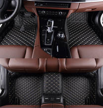 Alfombrillas de cuero para coche, completamente especial, para Mercedes CLK280, 2 puertas, impermeables, antideslizantes, sin olor 2024 - compra barato